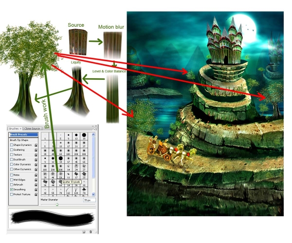 Creation of Mysterious Journey: Step 3